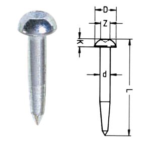  Repères 10Z - L : 55 mm - Diam : 9mm  