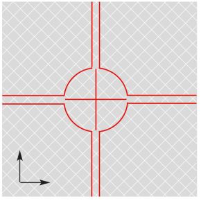  Cibles - 20x20 mm - portée max 50m